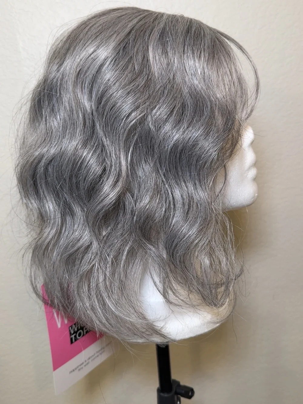 11 Inch Short Wavy Hair Topper for Women with Thinning Hair, Natural Synthetic